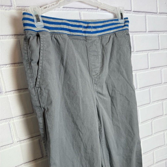 Gray Striped blue elastic waistband big boys Pants/size L (10-22) - Picture 3 of 9